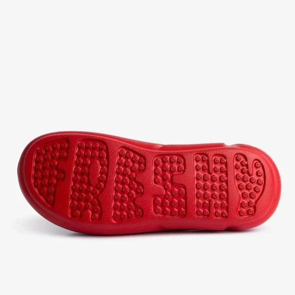 Freshy Cali Blue and Red Slide Sandals 🆕 - Picture 6 of 9